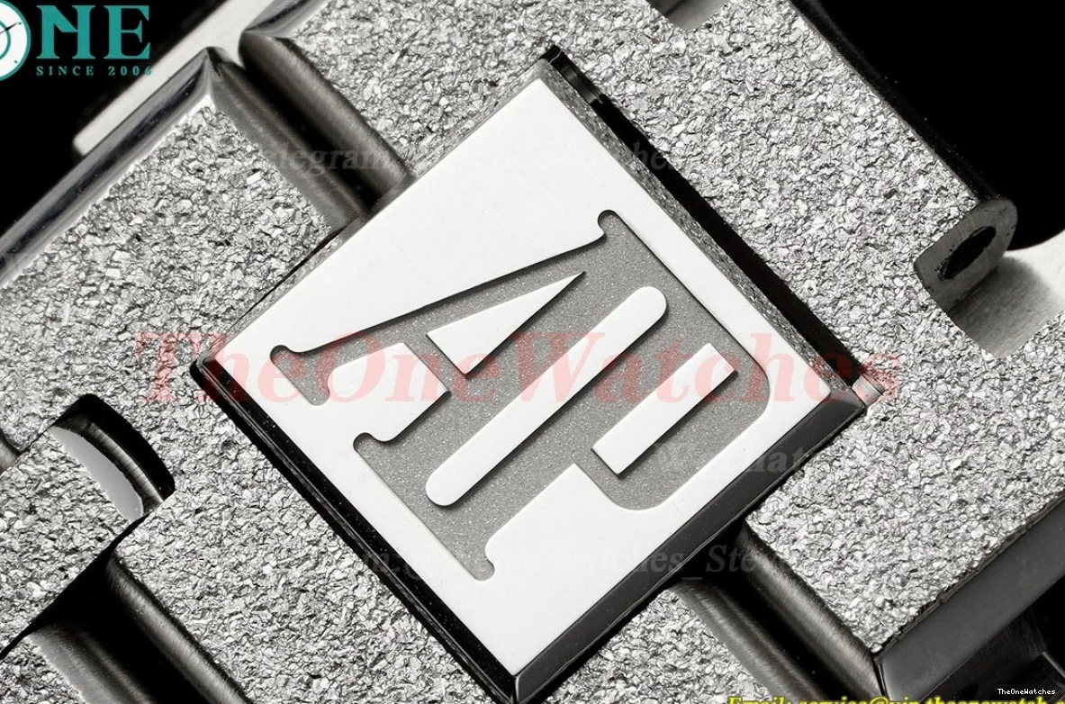 APSF Frosted Oak 15510 41mm White Dial Clone A4302 SS SS Royal Super 0413